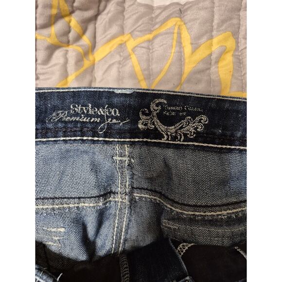 Style & Co Jean Shorts-Size 14-NWOT - Picture 3 of 9